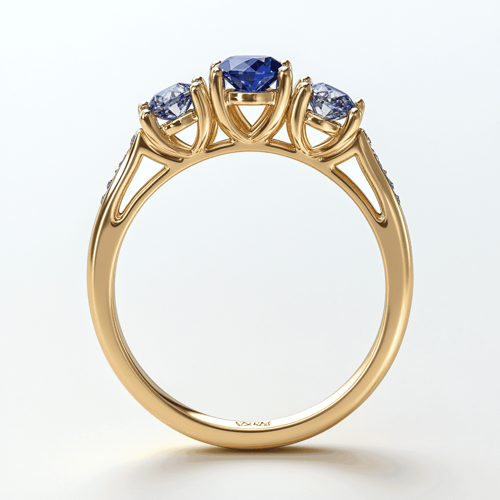 Ring with metal options